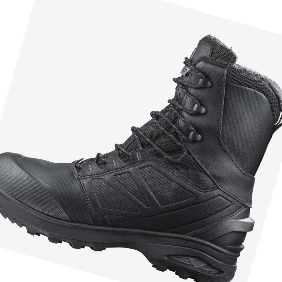 Salomon TOUNDRA FORCES CLIMASALOMON™ WATERPROOF Kadın Bot Siyah | TR 2595ZUT